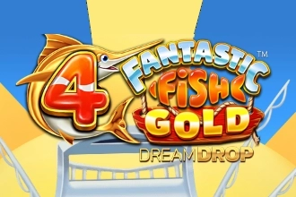 00300 4 fantastic fish gold dream drop